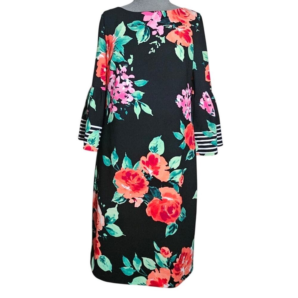 Jessica Howard Floral Knee Length Dress Size 10